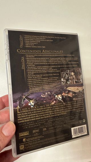 DVDs Star Wars I-III (Español)