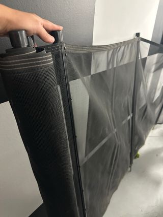 Valla piscina infantil segura - negra