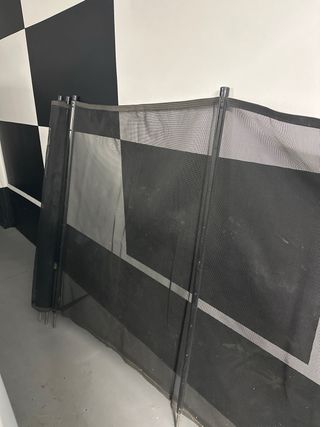 Valla piscina infantil segura - negra