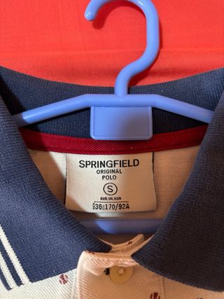 Polo Springfield - Blanco c/estampado