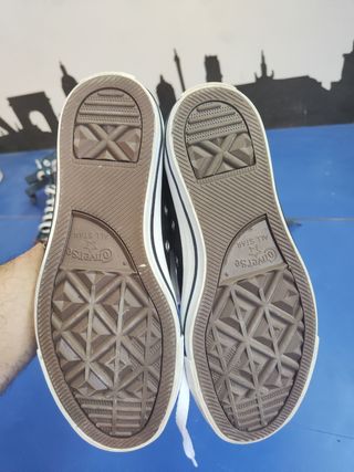 3 Zapatillas Converse usadas