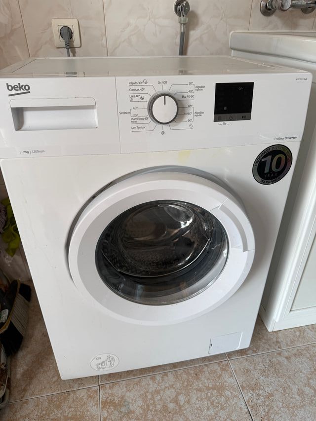 Lavadora Beko 7kg - Estado impecable
