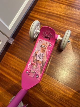 Patinete Barbie 3 ruedas