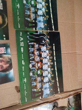 Postales Austria firmadas  auténticas - Fútbol
