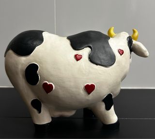 Hucha vaca cerámica