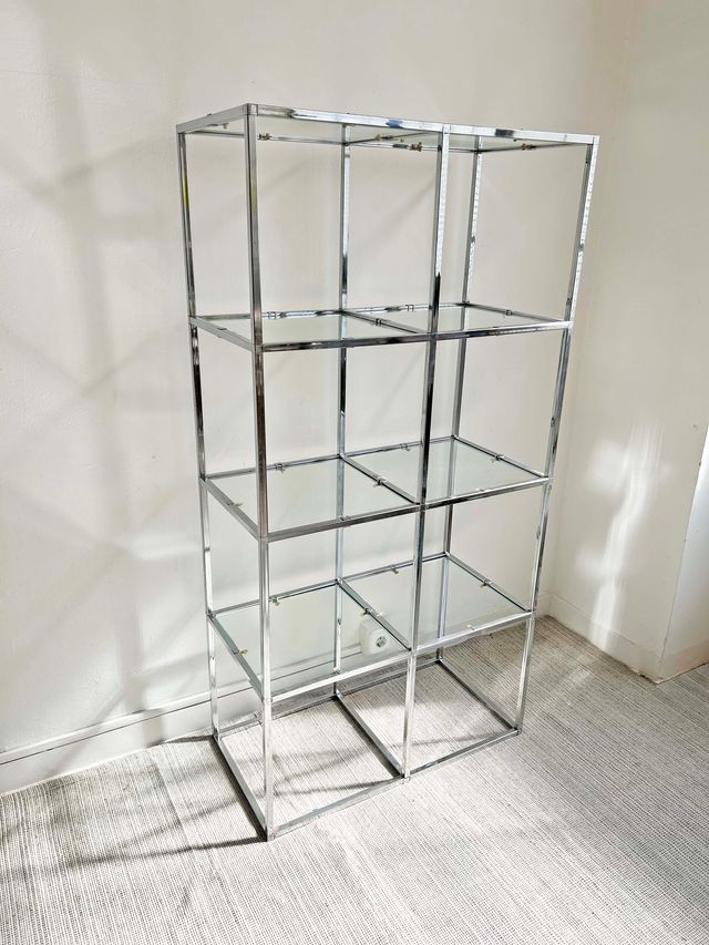 Estantería Vintage Cromada (3) , Años 80