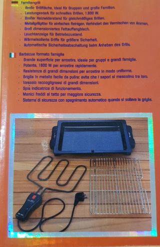 Barbacoa eléctrica Palson.