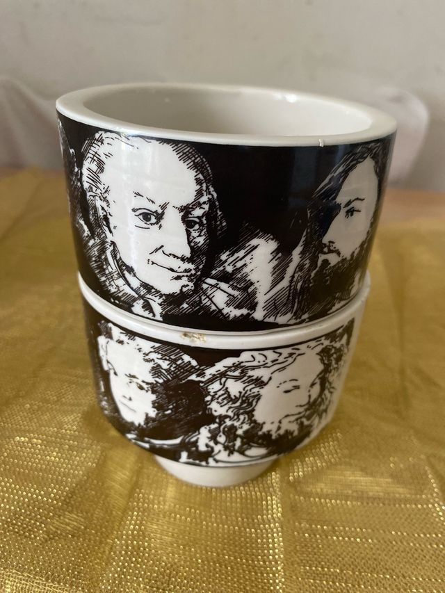 2 Coppe D'Arte Eva Sud Vintage