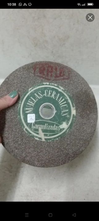 Piedra de esmeril 20 cm