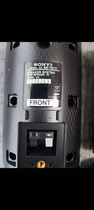Altavoces Sony SS-TS111 (x4 unidades)