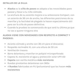 Silla paseo Baby Monster Alaska roja