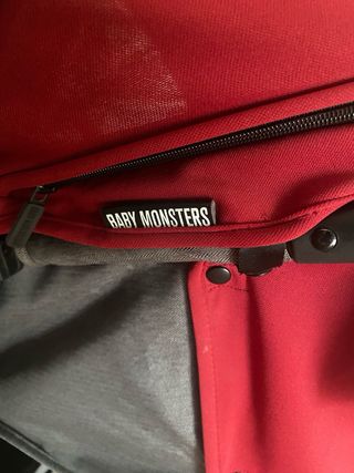 Silla paseo Baby Monster Alaska roja