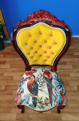 OFERTA!!! Silla vintage restaurada