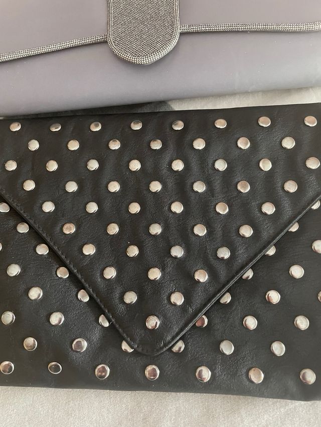 3 Carteras: Negra, Gris