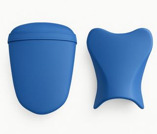 Asientos moto azul