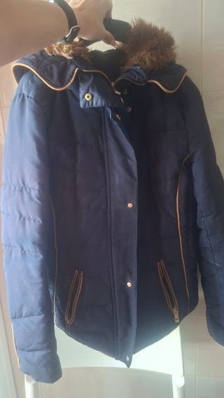 Chaqueta Zara Basic azul talla 5
