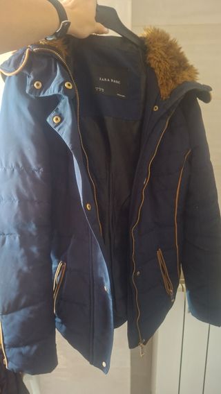 Chaqueta Zara Basic azul talla 5