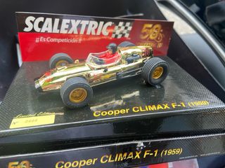 Scalextric Cooper Climax F-1 50 aniversario