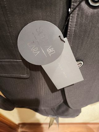 Traje ZARA MAN negro - nuevo