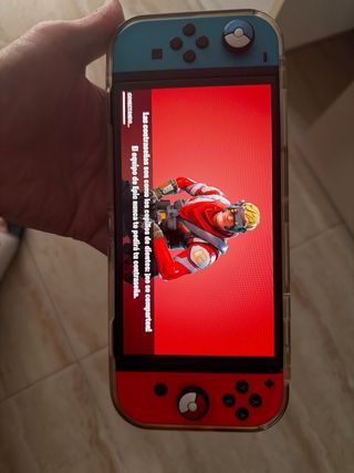 Nintendo Switch OLED - Azul/Rojo
