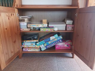 Librería estantería de madera maciza