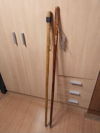2 Bastones Senderismo Madera