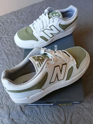 Zapatillas New Balance 480 talla 39 blanco/verde
