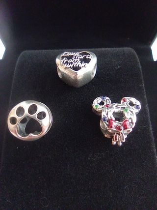 Charms Pandora plata