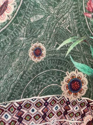 Jersey Desigual - Verde flores talla S-M