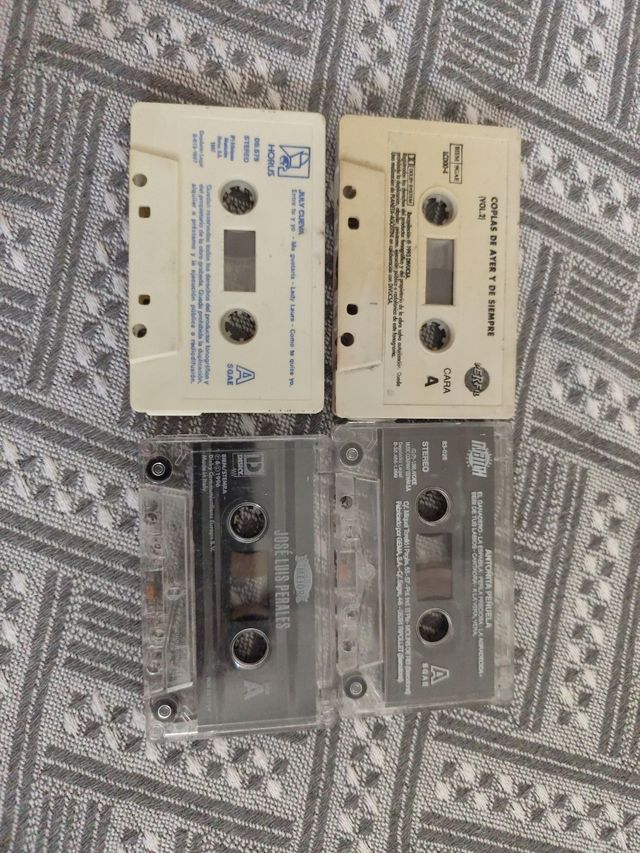 4 Cintas de Cassette Copla