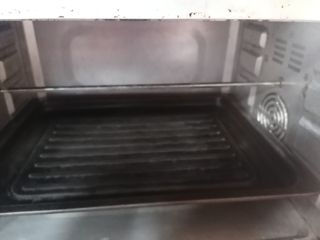Horno portátil con grill, usado, como nuevo