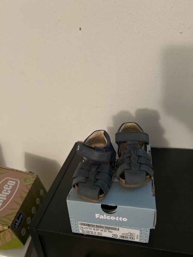 Sandali Falcotto bimbo blu, 20