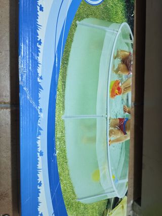 Piscina tubular infantil 152x38cm a estrenar