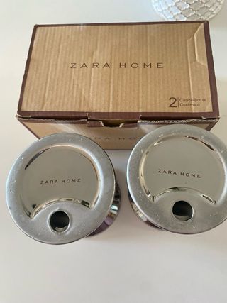 Candelabros Zara Home - Plata