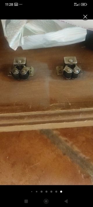 Recibidor madera maciza antiguo