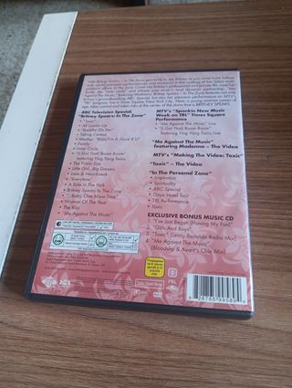 Britney Spears (dvd+cd)-In the zone