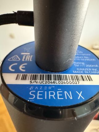 Micrófono Razer Seiren X Azul