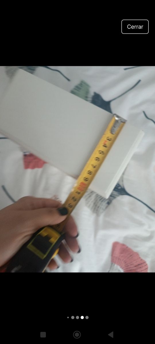 Joyero blanco madera para restaurar