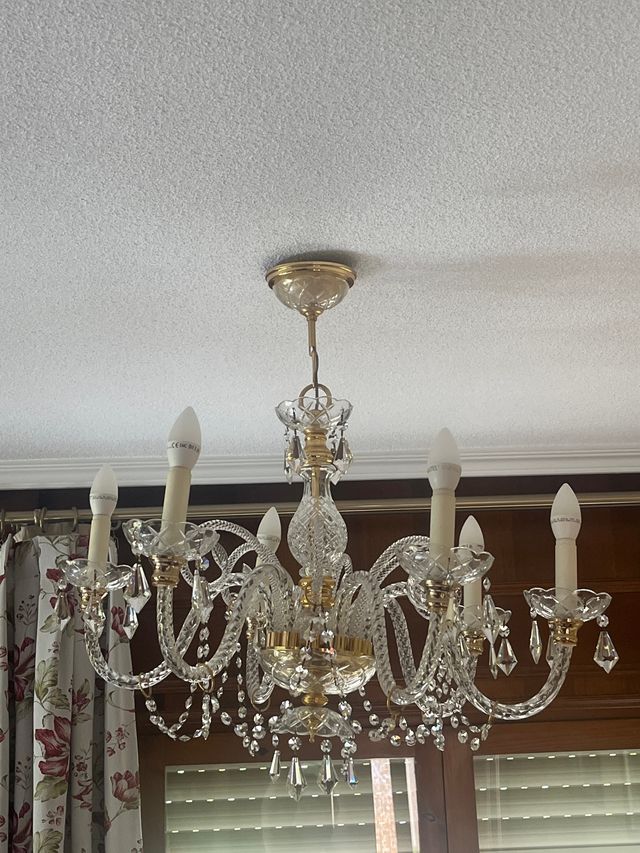 Arañas Cristal - Doradas