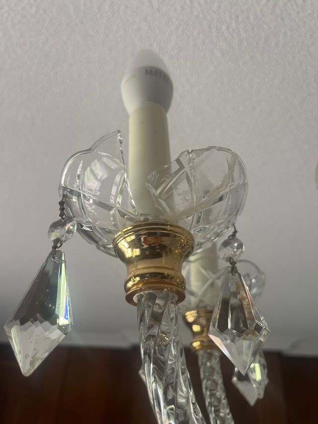 Arañas Cristal - Doradas