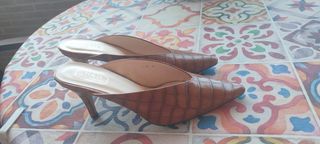 Zapatos tacón H&D marrón