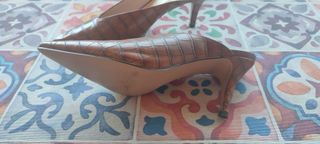 Zapatos tacón H&D marrón