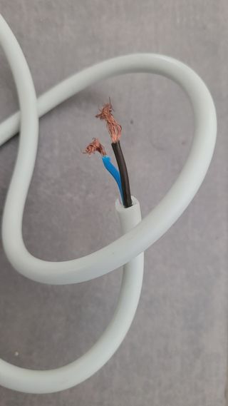 Lámpara techo globo difusor blanco