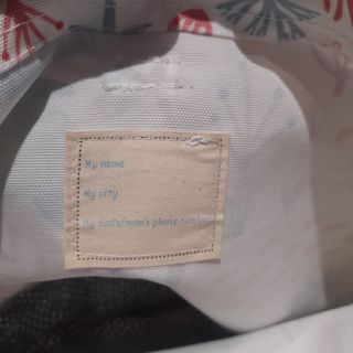 Mochila Infantil playa-parque.