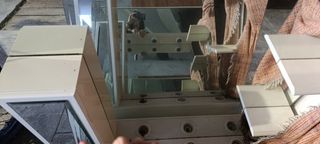 Mueble baño lavabo mármol blanco