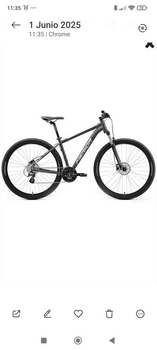 Se vende bicicleta de montaña 29 marca Mérida,