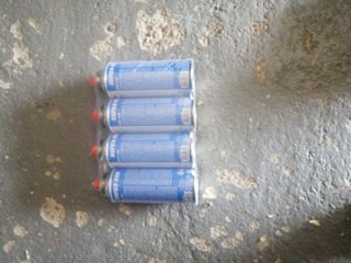 4 Botellas Butano Super Ego 250g