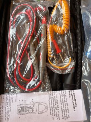 Multímetro Pinza Amperimétrica Kethvoz KE-580S-APP