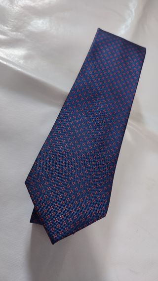 CORBATA DUSTIN EL CORTE INGLÉS AZUL MARINO SEDA