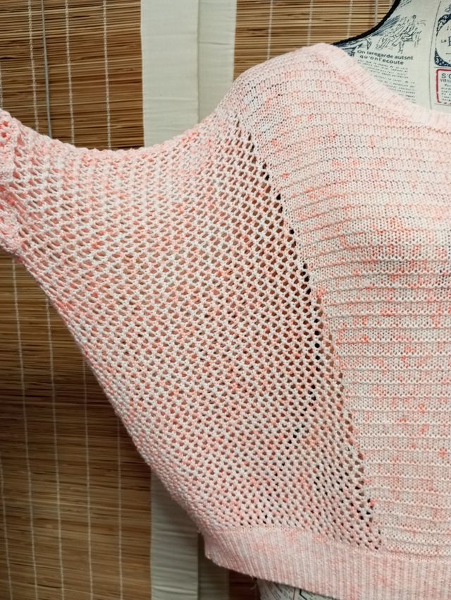 Suéter Only rosa claro